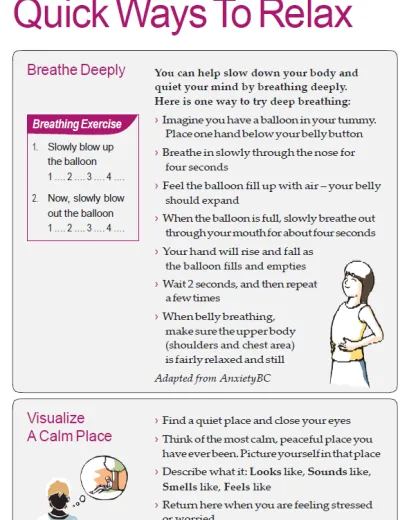 Relaxation exercises